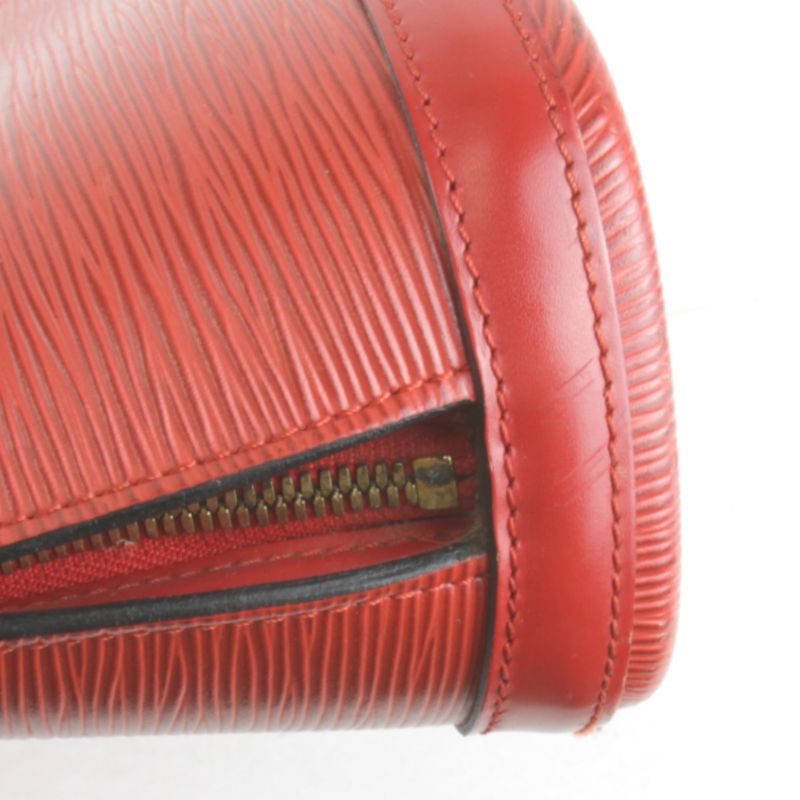 Louis Vuitton Le Sac M52287 Tote Bag Epi Leather Red Ladies