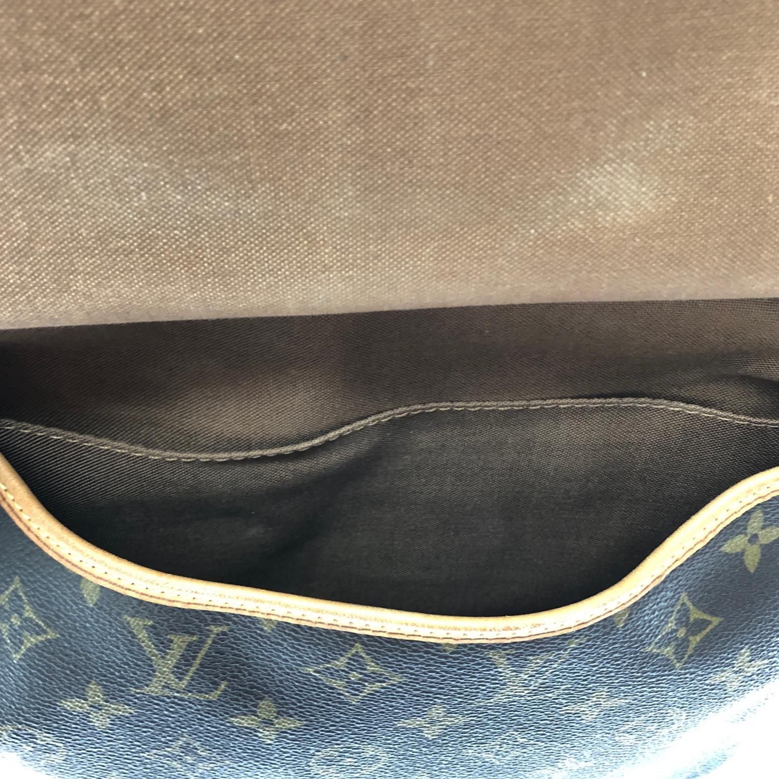 Louis Vuitton Women's Shoulder Bag Monogram Saumur 30 M42256 Brown