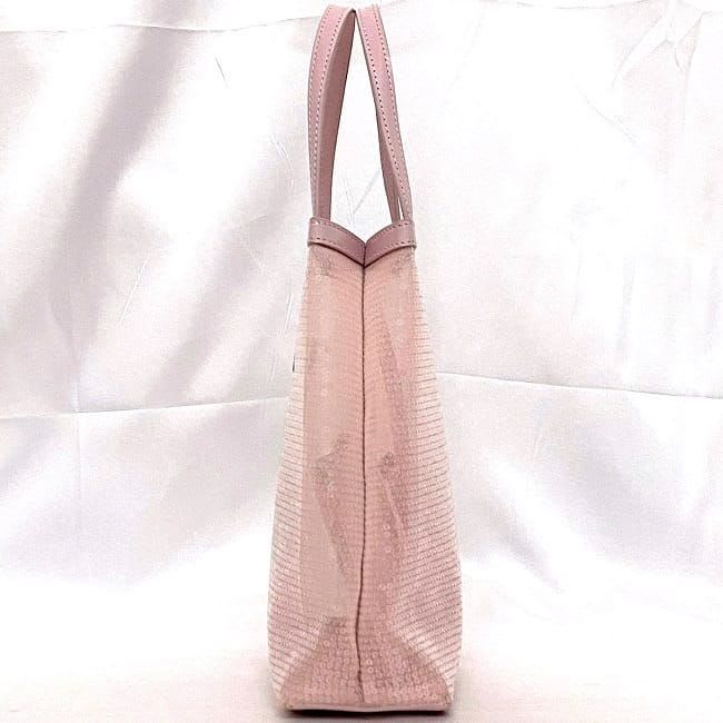 Prada Handbag Pink Lame 1 Bg417