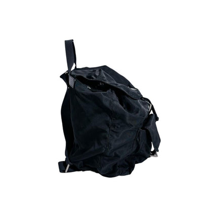 Prada Triangle Logo Backpack Daypack Prada Black