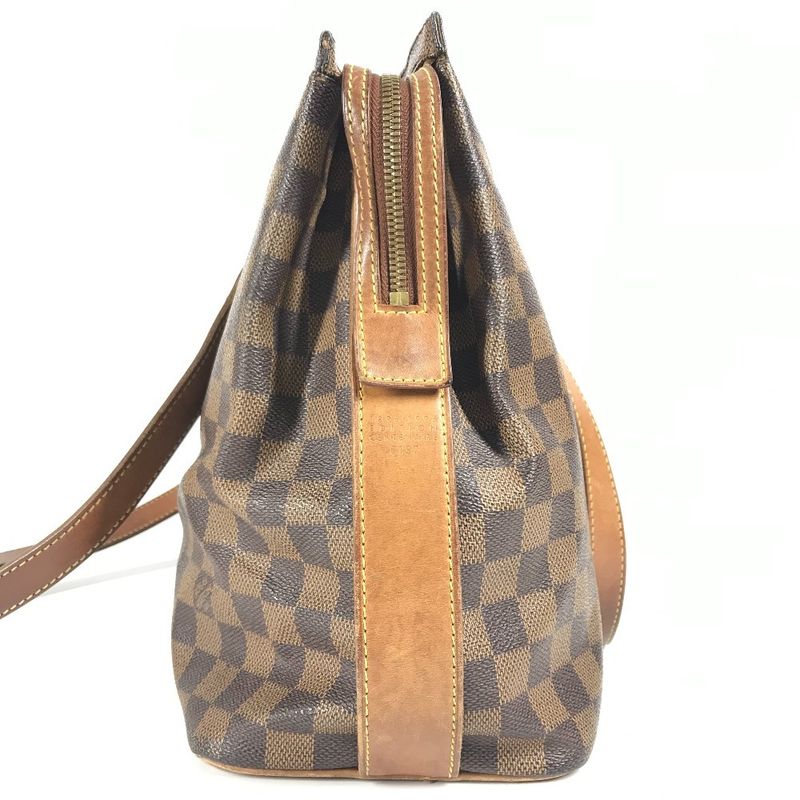 Louis Vuitton Shoulder Bag Colombine N99037 Damier Canvas Ebène Brown