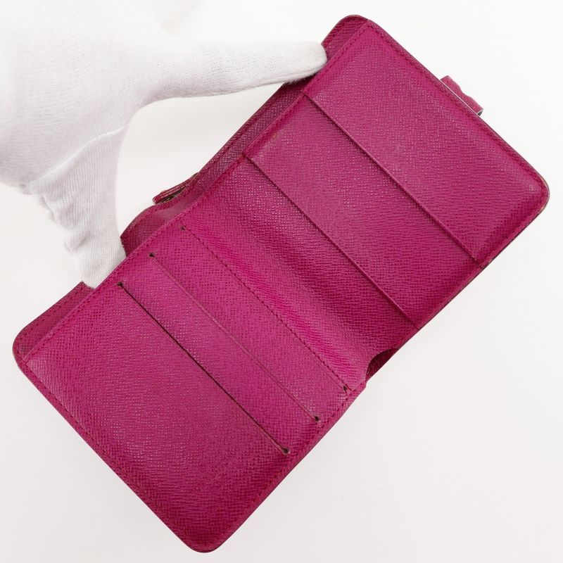 Louis Vuitton Compact Zip Monogram-perfo M95188 Monogram Canvas Fuchsia