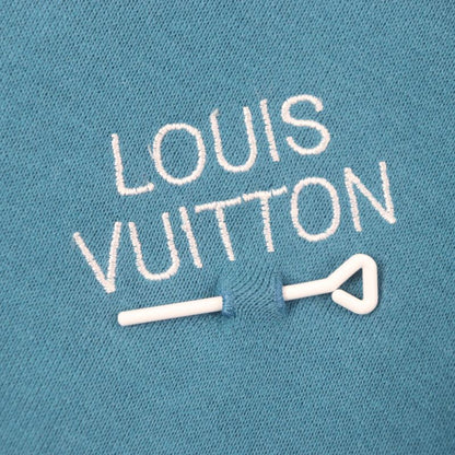 Louis Vuitton 22AW Signature Hoodie With Embroidery 100% Cotton Logo Embroidery