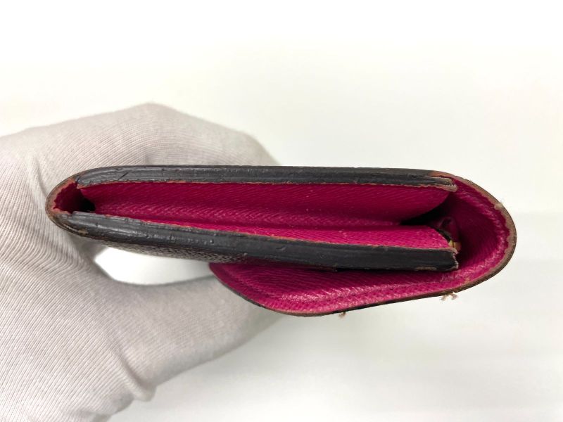 Louis Vuitton Monogram Portefeuille Emilie Zipper Long Wallet M41943 Brown ×