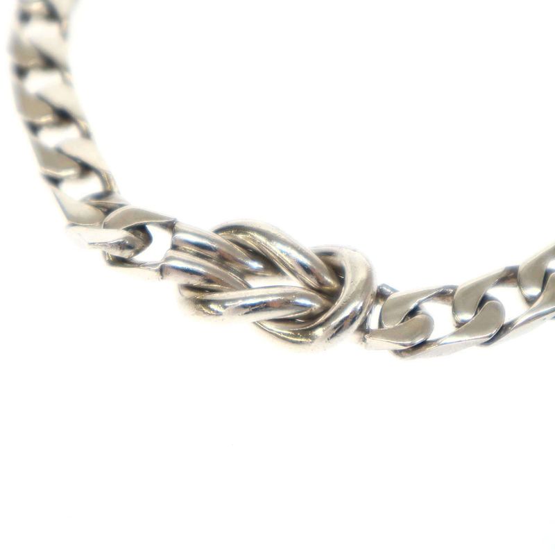 Tiffany & Co Tiffany & Co Infinity Knot Chain Bracelet in Silver