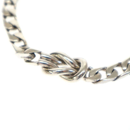 Tiffany & Co Tiffany & Co Infinity Knot Chain Bracelet in Silver
