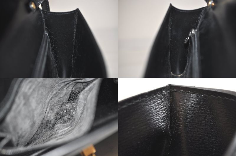 Louis Vuitton Epi Arche 2way Shoulder Clutch Bag Black M52572 LV 2613n