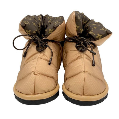 Unused Louis Vuitton Pillow Line Monogram Boots Short Boots Ankle Boots Nylon