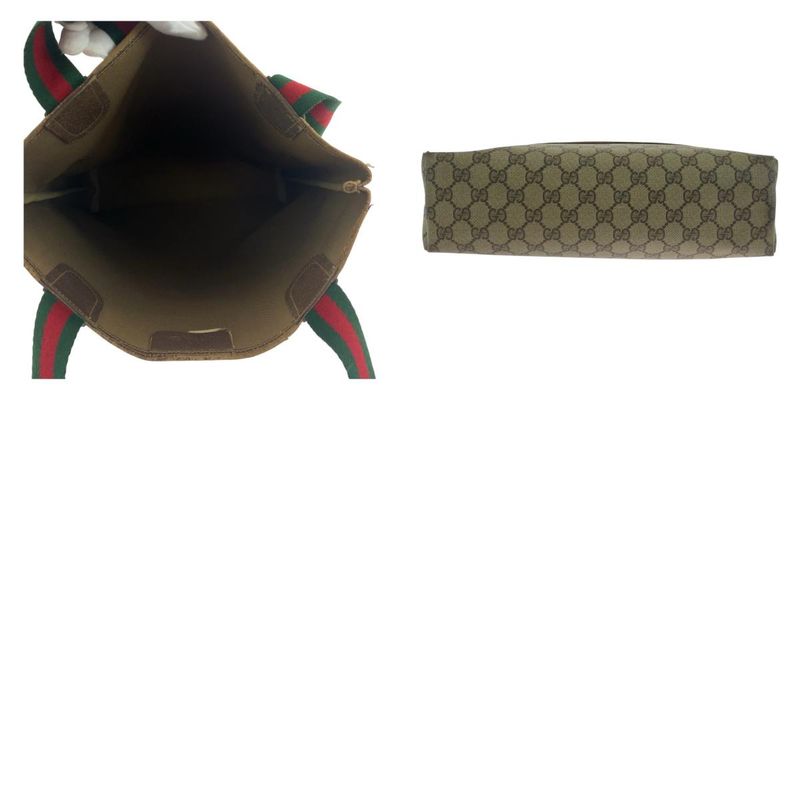 Gucci Vintage Old Gucci Sherry Line Beige Vgg Supreme Canvas 39 02 003 Tote Bag