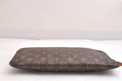 Louis Vuitton Monogram Etui Voyage MM Clutch Bag Wallet M44499 LV 3345n