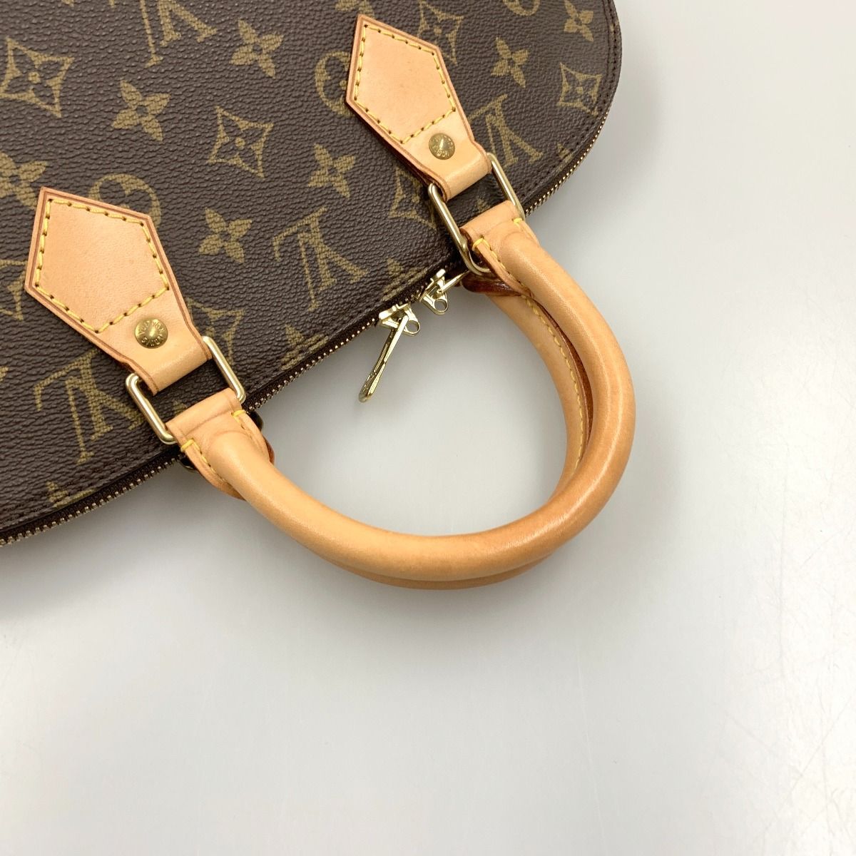 Louis Vuitton Monogram Alma Handbag Handbag M51130 Brown