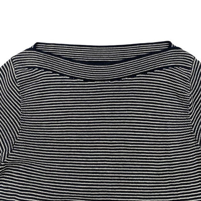 Louis Vuitton Sweater Striped Half Sleeve Knit Rw061w Wiks03mjb M Size Cotton