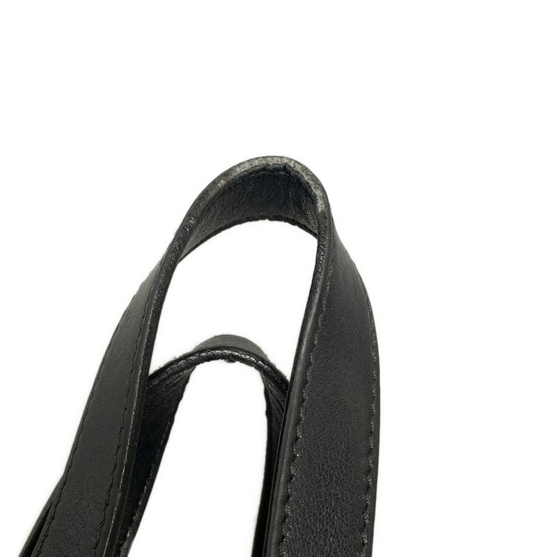 Loewe Tote Bag Hammock Bag Small Black With C Engraved Leather