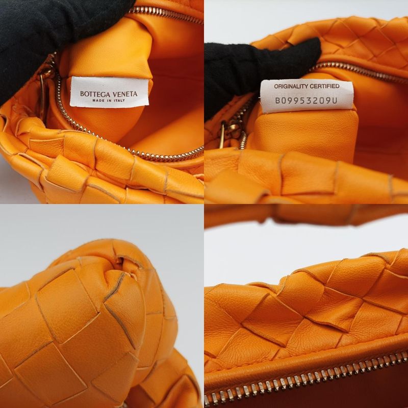 Bottega Veneta The Jodie Orange Lambskin B09953209u
