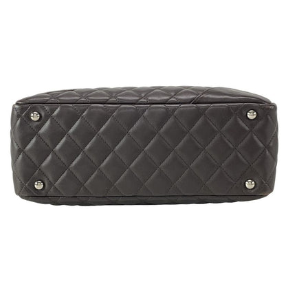 Chanel Shoulder Bag Cambon Line Bow Ring Bag A25171 Dark Brown Leather Lambskin