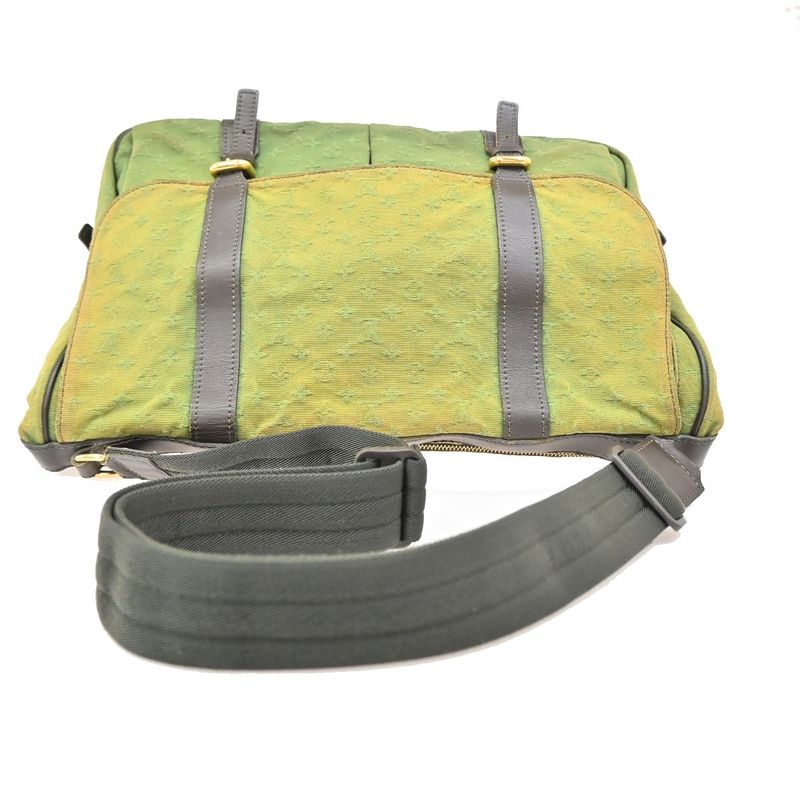 Louis Vuitton Sac Maman Shoulder Bag Monogram Khaki M42351 61ka875