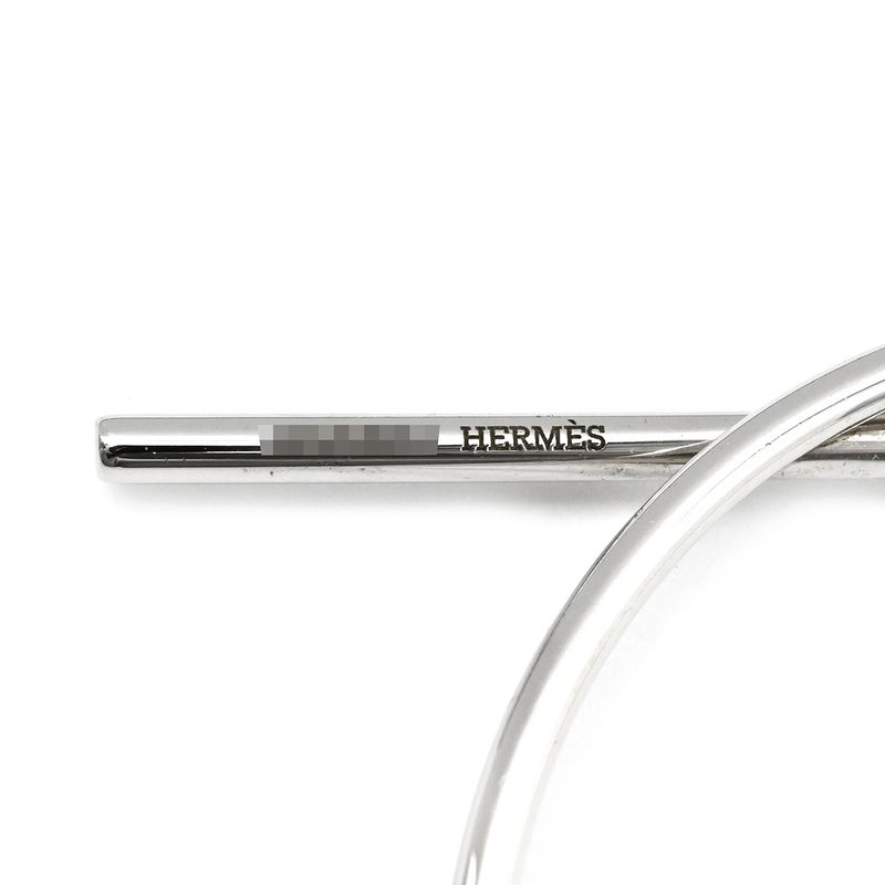 Hermes Earrings Loop MM Earrings Silver 925 Silver Ag925 Sv925 H114504b 00 [box