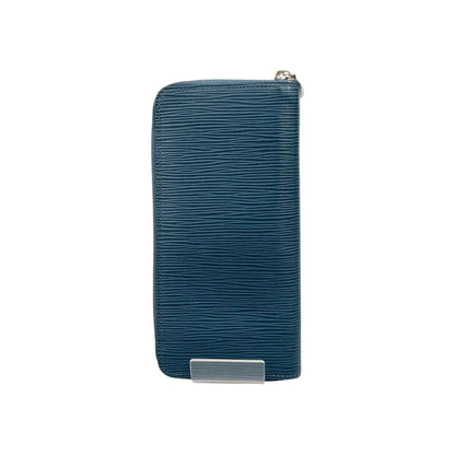 Louis Vuitton Epi Zippy Wallet Vertical Round Zipper Long Wallet M60966 Blue