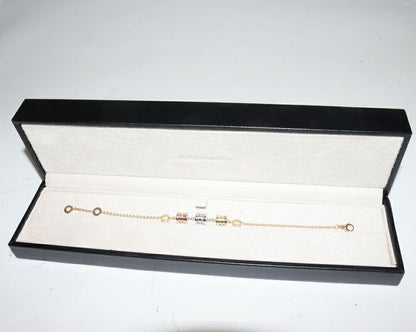 Bulgari Bracelet 18K Yellow Gold 18K White Gold 18K Pink Gold Bzero1 Element