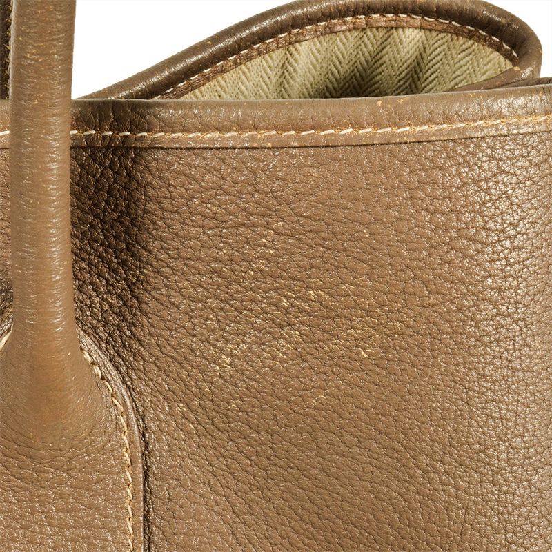 Hermes Garden Party PM Tote Bag Negonda □L Engraved Etoupe