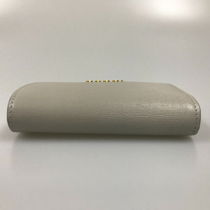 Gucci Bifold Wallet Script Zip Around Wallet 772640 Light Gray