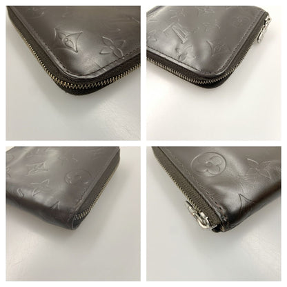 Louis Vuitton Monogram Glace Porte Vie Monet Zip Round Zipper Wallet M66510