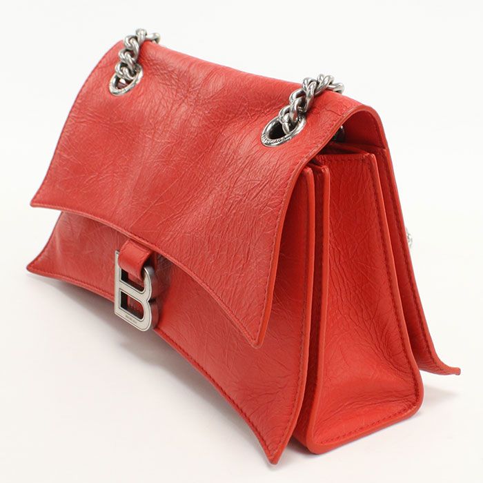 Balenciaga Chain 716351 Shoulder Bag Leather Women