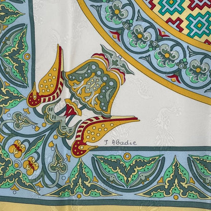 Hermes Scarf Carre 90 Ciels Byzantins Byzantine Sky Silk Multicolor