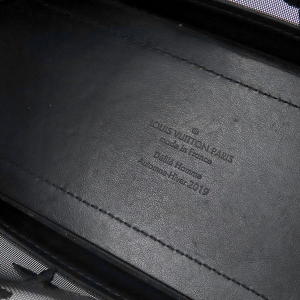 Louis Vuitton Shoulder Bag Soft Trunk Monogram Mesh Black Hardware Black M53964