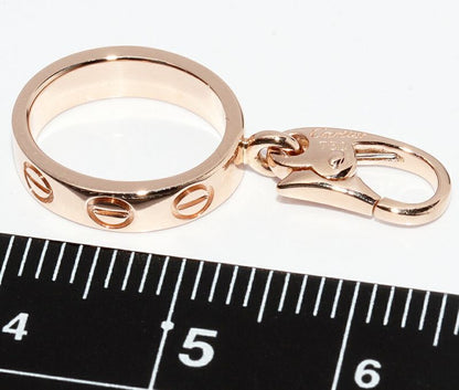 Cartier Charm Pendant Top 18K Pink Gold Baby Love Charm
