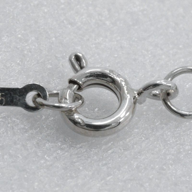 Tiffany & Co Open Heart Elsa Peretti 925 Silver Ladies 2.5g Necklace