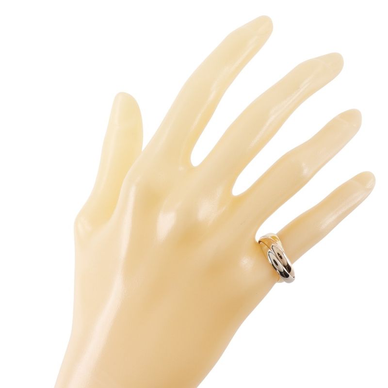 Cartier Trinity 18K Gold (yg×pg×wg) No 10 Ladies 7.1g Ring