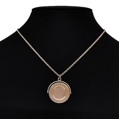 Tiffany & Co Tiffany & Co Heads TAIL Coin Medal Necklace Sv925 166g Silver 2003