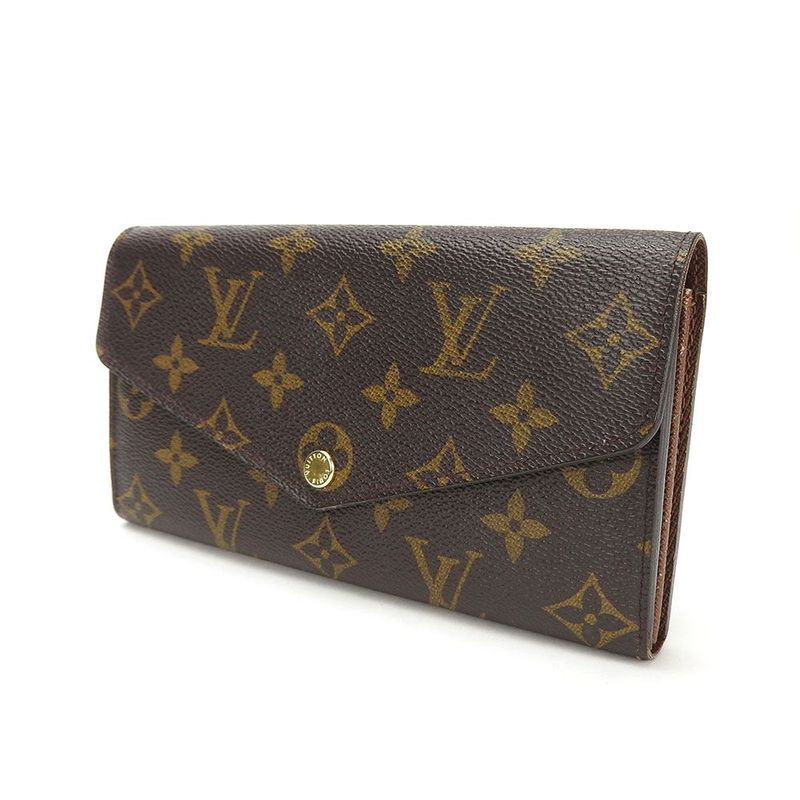 Louis Vuitton Bifold Long Walletportefeuille/sarah M60531monogramaccessorieswome