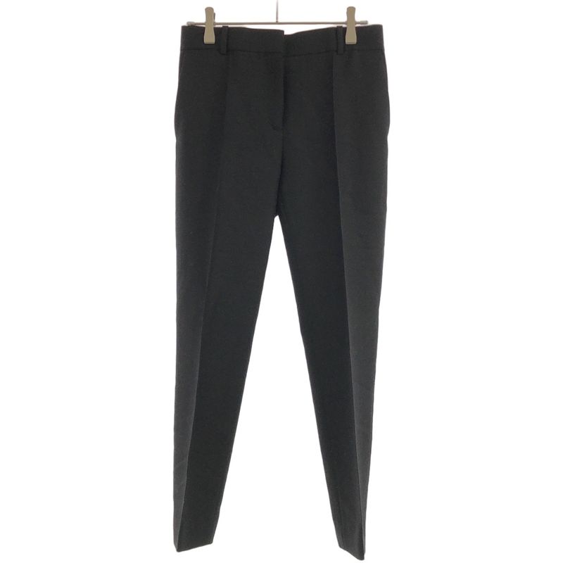 Celine by Phoebe Philo Wool Mohair Slacks Pants 2 1v52 389a Black 34