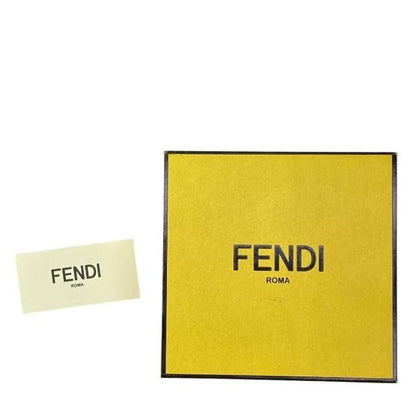 Fendi 8ah428 Bracelet O'lock Bangle Accessories Crystal Metal Silver