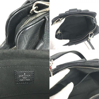 Louis Vuitton Shoulder Bag Scala Mini M80093 Monogram Mahina Leather Noir Black