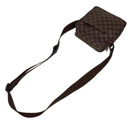 0869 Louis Vuitton Shoulder Bag Olaf PM N41442 Damier with Shoulder Main Item