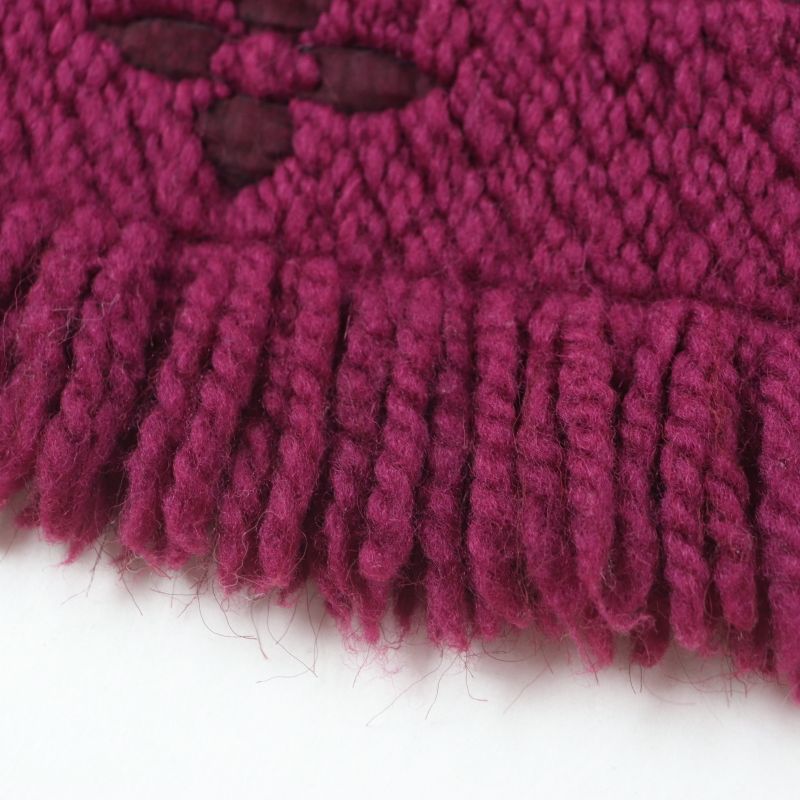 Louis Vuitton M75503 Echarpe Logomania Wool Silk Fringed Knitted