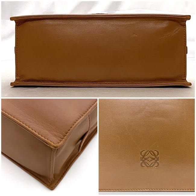 Loewe Handbag Ec21382 Brown Anagram Soft