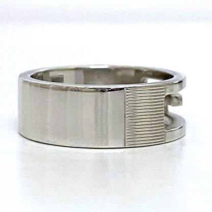 Gucci G Cut Ring Ec21577 Silver 032661