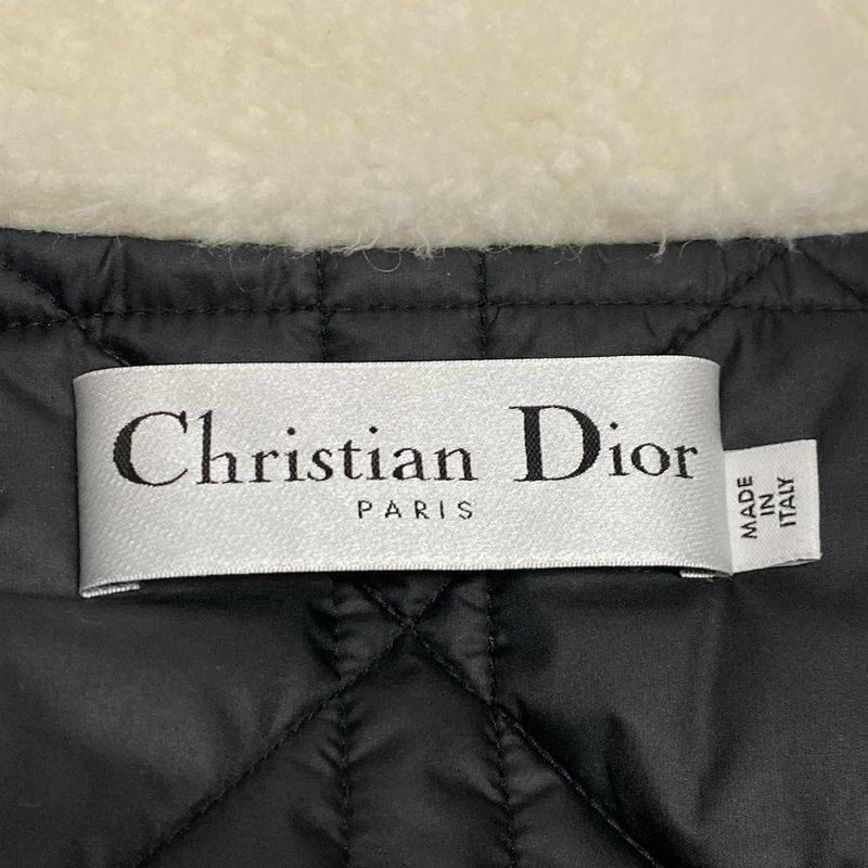 Dior/christian Dior Coat Size USA 2 Women - 257c51a1268 Black And White Wool
