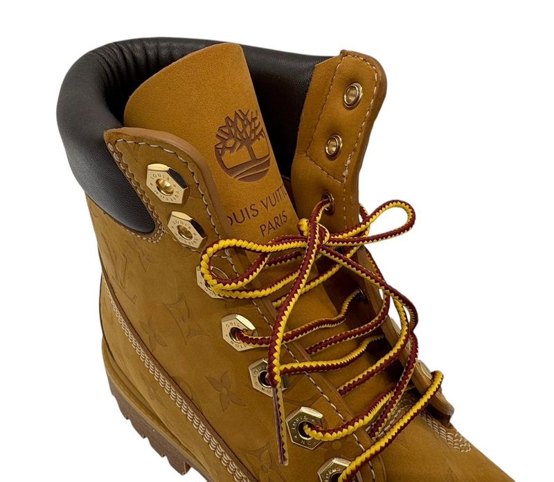 2496 Louis Vuitton Boots LV X Timberland 6-in Ankle Boots Monogram Men's Size 9