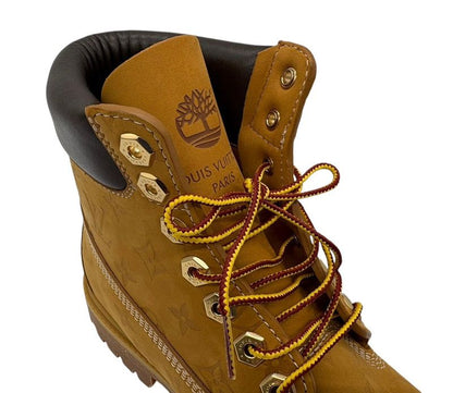 2496 Louis Vuitton Boots LV X Timberland 6-in Ankle Boots Monogram Men's Size 9
