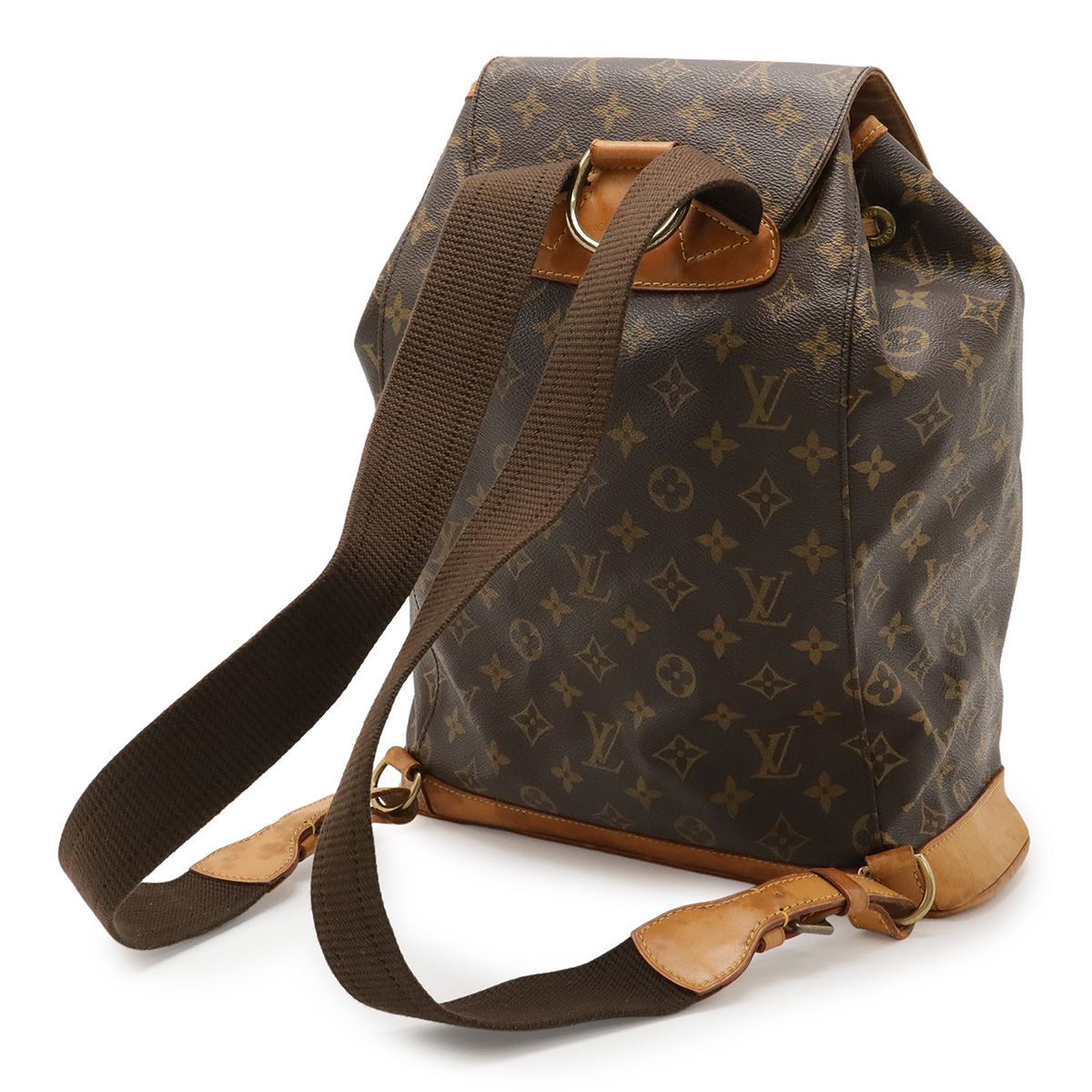 Louis Vuitton Monogram Montsouris GM Backpack Sac Rucksack Shoulder Bag M51135