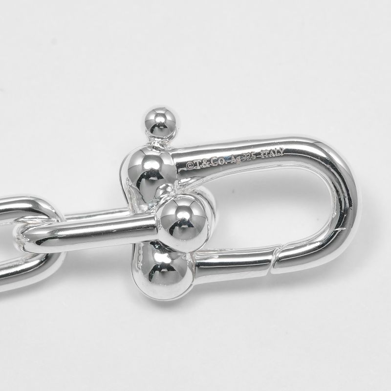 Tiffany & Co Hardware Small Link Silver 925 Ladies 42.8g Necklace