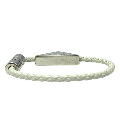 Prada 1ib350 Bracelet Bangle Accessories Jewelry Small Item Triangle Logo Metal
