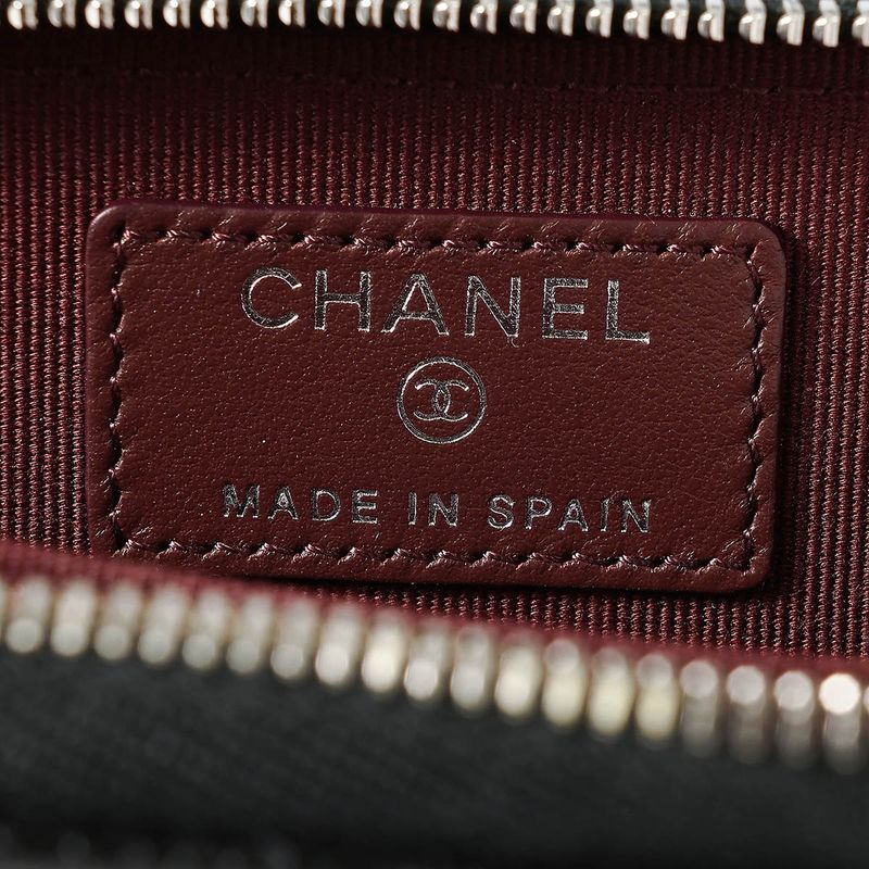 Chanel Coin Case Classic ZIP COIN Purse Black