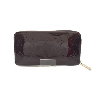 Louis Vuitton Monogram Vernis Zippy Wallet M93522 Bordeaux