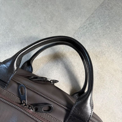 Bottega Veneta Marco Polo Business Bag Briefcase Handbag Dark Brown Men's Bag